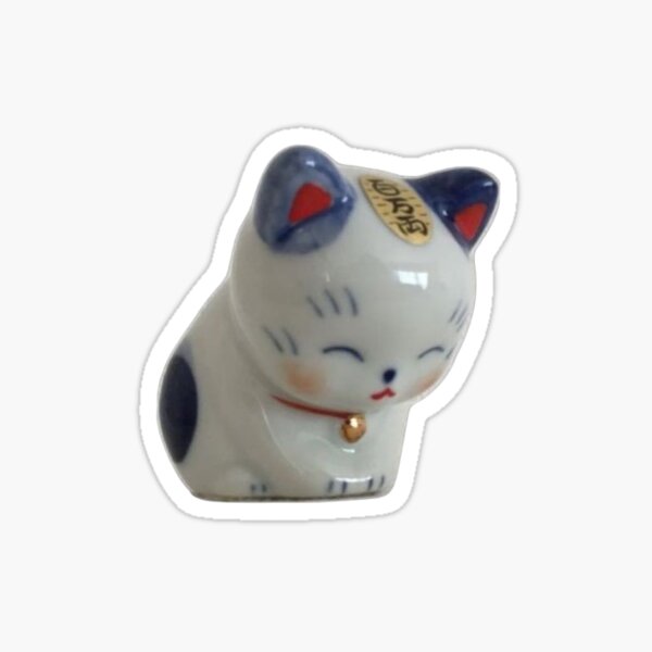 Item preview, Ceramic y2k cat designed and sold by ordinaryescape.
