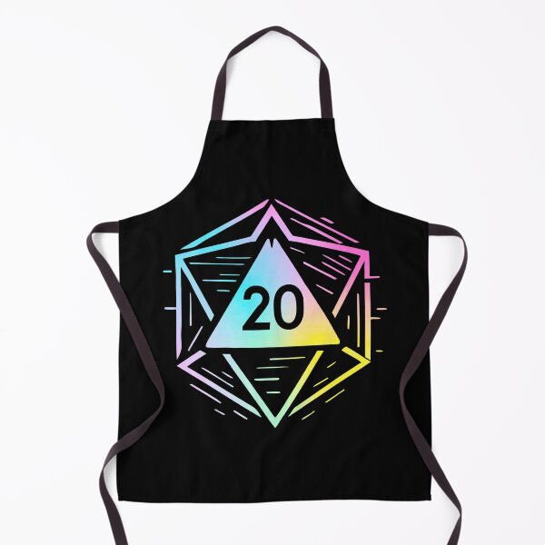 Item preview, CyberCrit Glitchcore D20 | Neon Dice Dreamscape designed and sold by Timegraf.