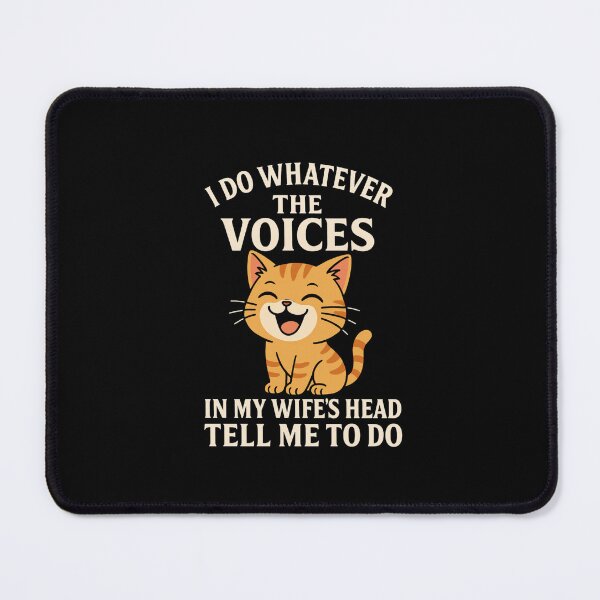 Item preview, I Do Whatever The Voices In My Wife's Head Tell Me To Do designed and sold by TrendsLook.