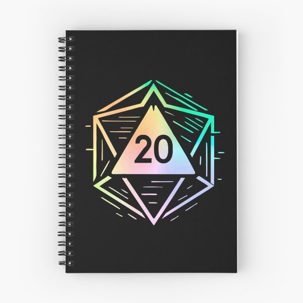 Item preview, CyberCrit Glitchcore D20 | Neon Dice Dreamscape designed and sold by Timegraf.