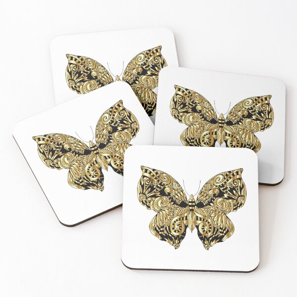 Item preview, golden butterfly designed and sold by GEWINN.
