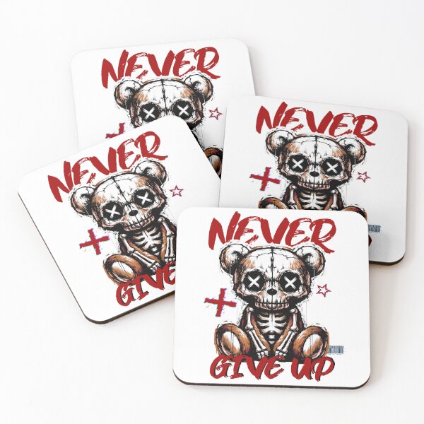 Item preview, NEVER GIVE UP designed and sold by AJCIShop.