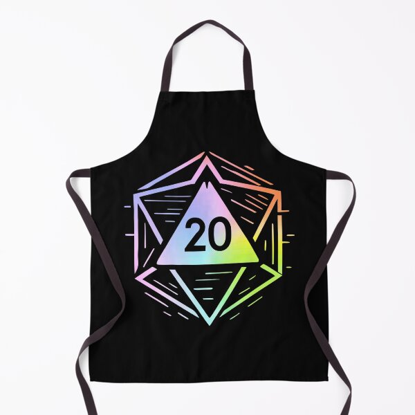 Item preview, CyberCrit Glitchcore D20 | Neon Dice Dreamscape designed and sold by Timegraf.