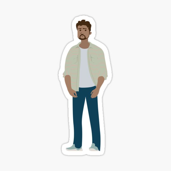 CBS Ghosts Jay Sticker