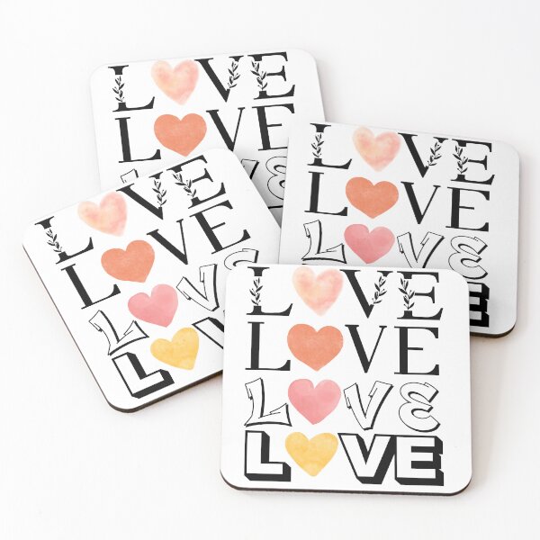 Item preview, Love – A Typography designed and sold by CookieCreature.