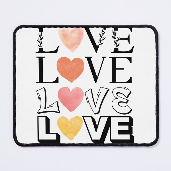 Item preview, Love – A Typography designed and sold by CookieCreature.