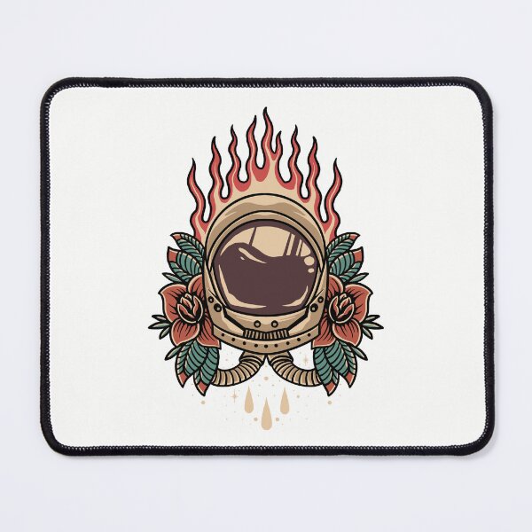 Item preview, Astronaut Vintage Old School Tattoo designed and sold by coopercreekco.