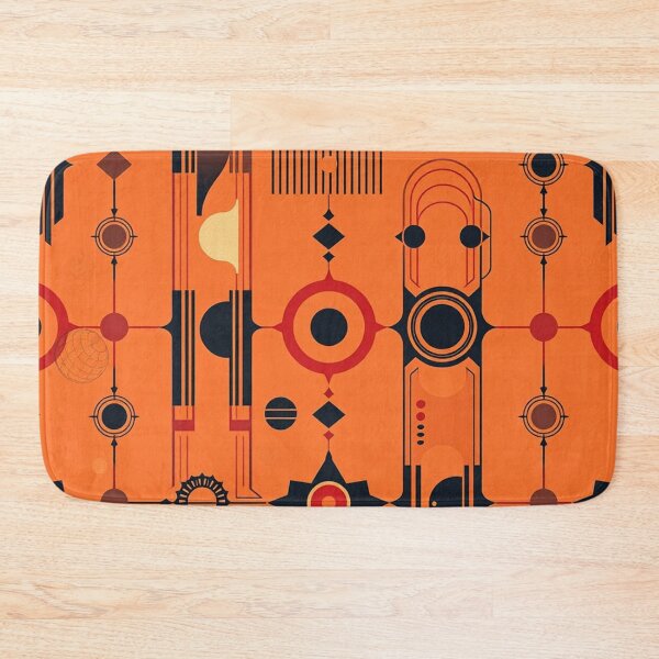 Item preview, Folk Retro 1970s-inspired Pattern designed and sold by Simplybe1.