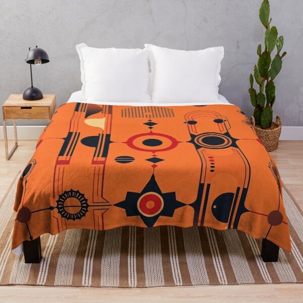 Item preview, Folk Retro 1970s-inspired Pattern designed and sold by Simplybe1.