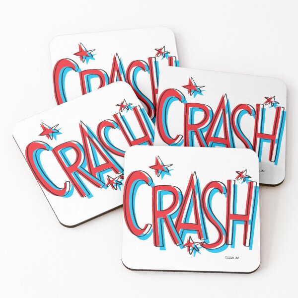 Item preview, CRASH! designed and sold by Bleeker Comic.