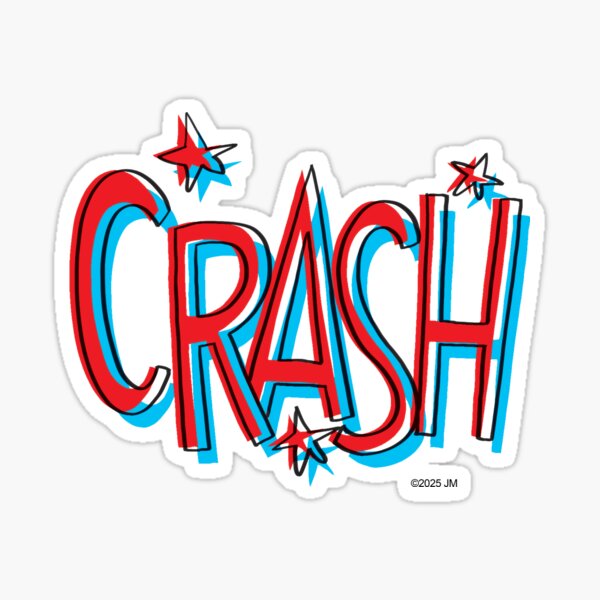CRASH! Sticker