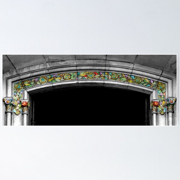 Item preview, floral gate designed and sold by EmmePonsImages.