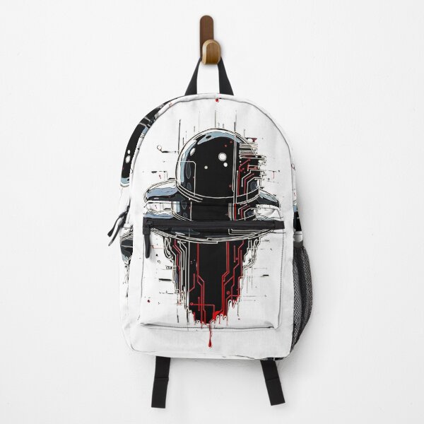 Item preview, Cyber Noir Circuit Ghost – Techwear Dark Futuristic Aesthetic designed and sold by Dark-Circuit-Haven.