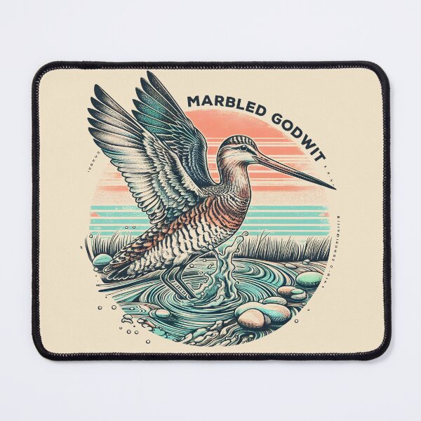 Item preview, Marbled Godwit 5 designed and sold by theAVIARY7.
