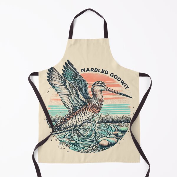Item preview, Marbled Godwit 5 designed and sold by theAVIARY7.