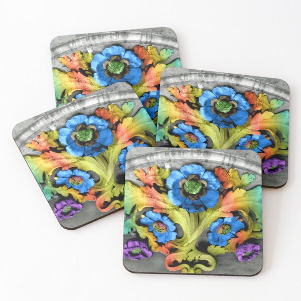 Item preview, floral quintet designed and sold by EmmePonsImages.