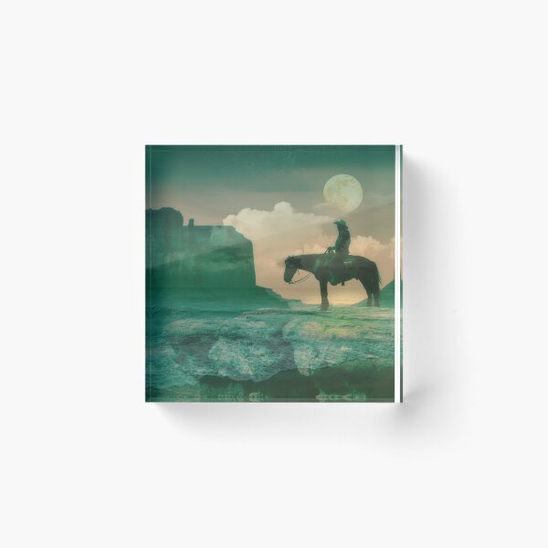 Item preview, Neon Dust: The Last Cowboy Stares Forward designed and sold by NOMADIC ART.