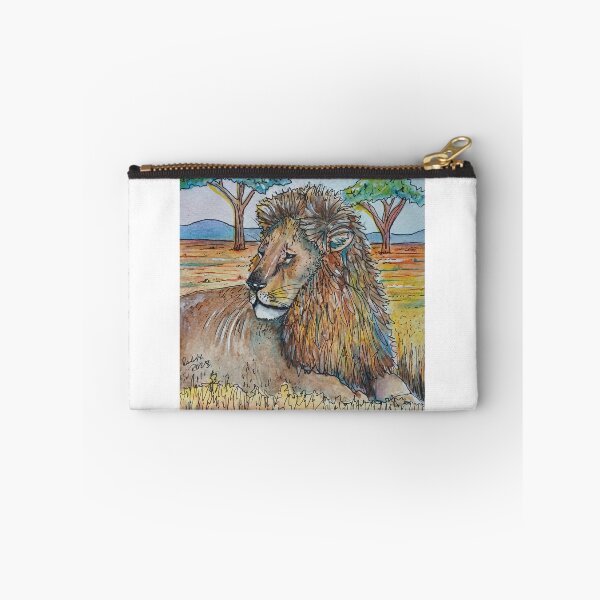 Item preview, Lion Safari Laying in the sun designed and sold by RLawrenceArt.