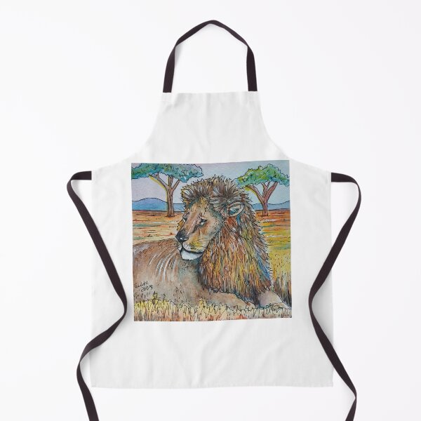 Item preview, Lion Safari Laying in the sun designed and sold by RLawrenceArt.
