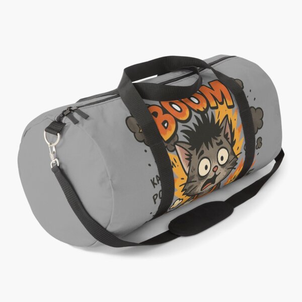Item preview, Boom Cat Chaos – Funny Explosion Cartoon designed and sold by 奇0904.