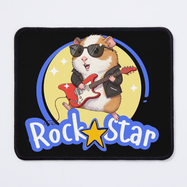 Item preview, Happy Rock Star Guinea Pig designed and sold by Claustronautas.