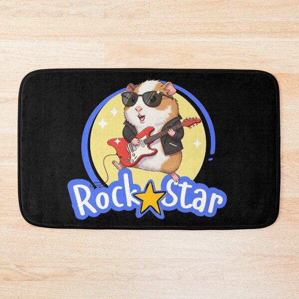 Item preview,  Happy Rock Star Guinea Pig designed and sold by Claustronautas.