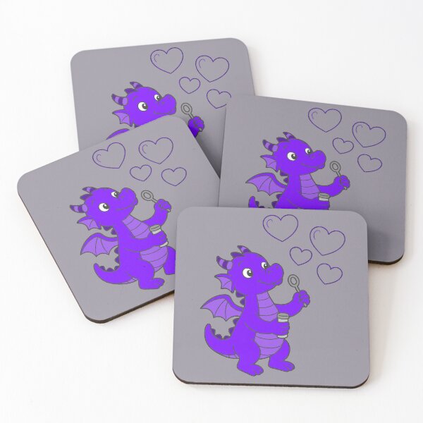 Item preview, Dragon Bubbles - Purple designed and sold by AngelMiette.