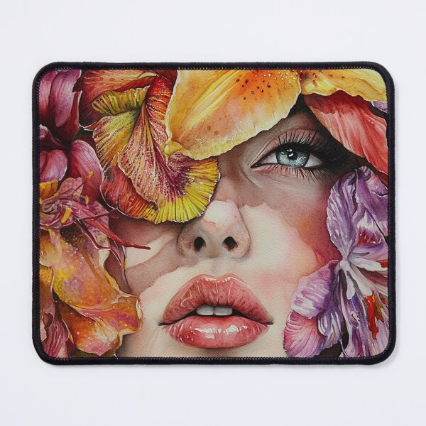 Item preview, Beauty in Flowers in Watercolor Painting designed and sold by MahsaWatercolor.