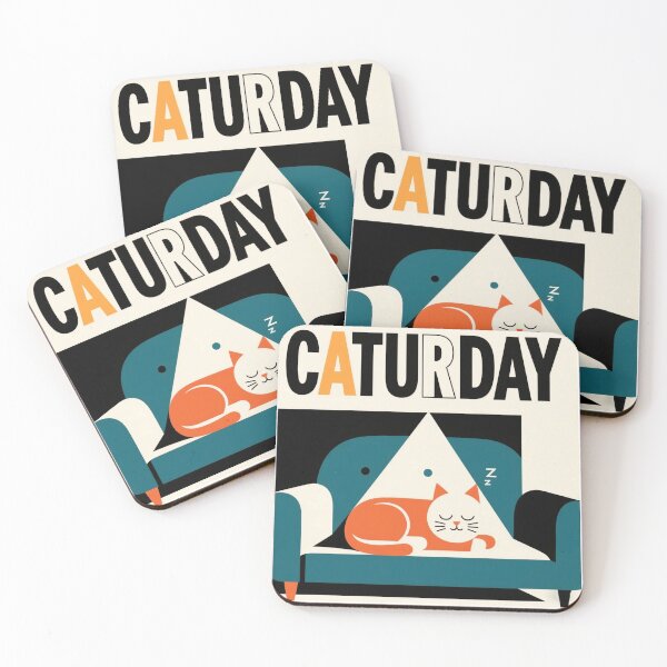 Item preview, Caturday designed and sold by artsmeow.