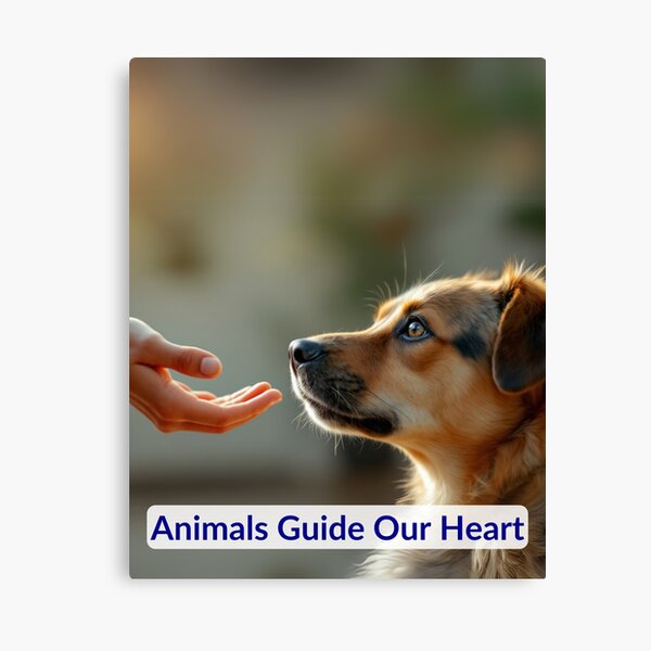 Item preview, Animals Guide Our Heart designed and sold by Make It A Better Day.