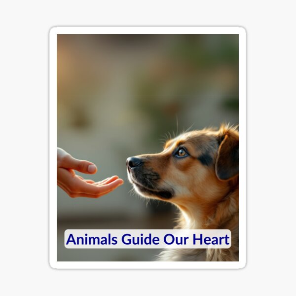 Item preview, Animals Guide Our Heart designed and sold by Make It A Better Day.