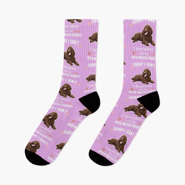 Artikelvorschau, Tut mir leid, ich kann nicht, ich habe Pläne mit meinem Irish Water Spaniel – Curly & Energetic Water Dog Design entworfen und verkauft von GoodyPaws.
