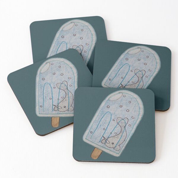 Item preview, Narwhal Popsicle designed and sold by cinemou-art.