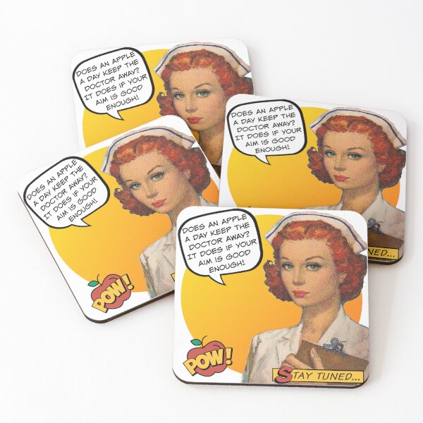 Item preview, An Apple a Day Keeps the Doctor Away! Nurse Humor designed and sold by SSustainable.