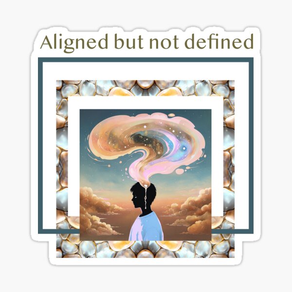 Item preview, Aligned but not defined  designed and sold by H-ooopsy.