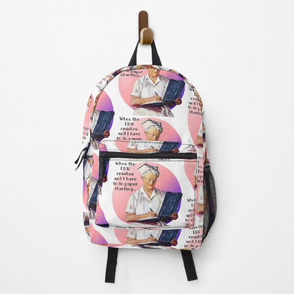 Item preview, When The EHR Crashes and I Have to do Paper Charting... Nurse Humor designed and sold by SSustainable.