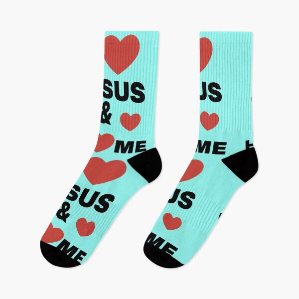 Item preview, I LOVE JESUS AND HE LOVES ME designed and sold by Flavaprints4u.