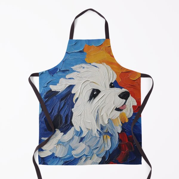 Item preview, Lhasa Apso | Post-impressionist painting style designed and sold by ComicsFactory.