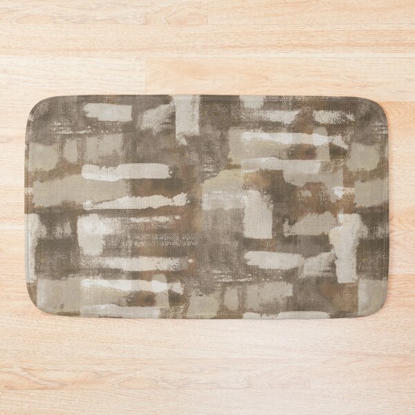 Item preview, Brush art textile brown designed and sold by Alessandro Remo Mazzoni Remotextiles.