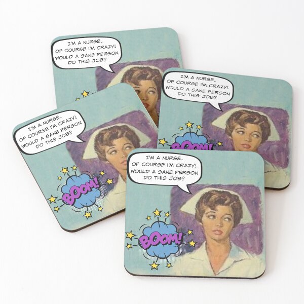 Item preview, Would a Sane Person Do This Job? Nurse Humor designed and sold by SSustainable.