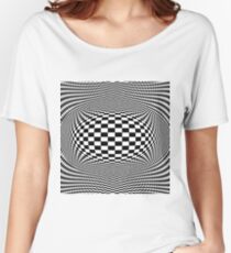 Optical Illusion, Visual Illusion,  Cognitive Illusions #OpticalIllusion, #VisualIllusion,  #CognitiveIllusions, #Optical, #Visual, #Cognitive, #Illusions Women's Relaxed Fit T-Shirt