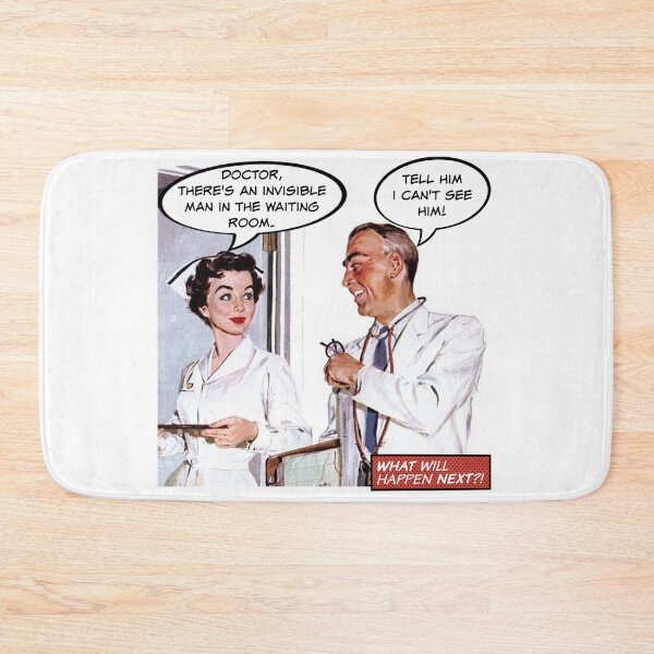 Item preview, I Can't See the Invisible Man! Nurse/Doctor Humor designed and sold by SSustainable.