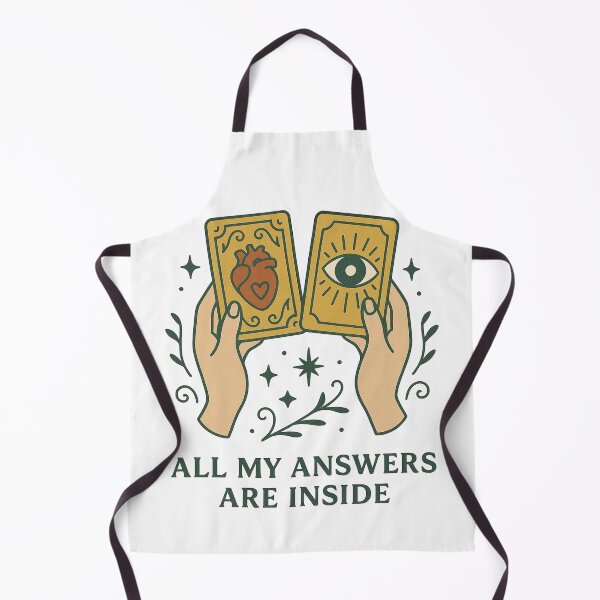 Item preview, All My Answers Are Inside Tarot-Inspired Design designed and sold by Lacritsa .