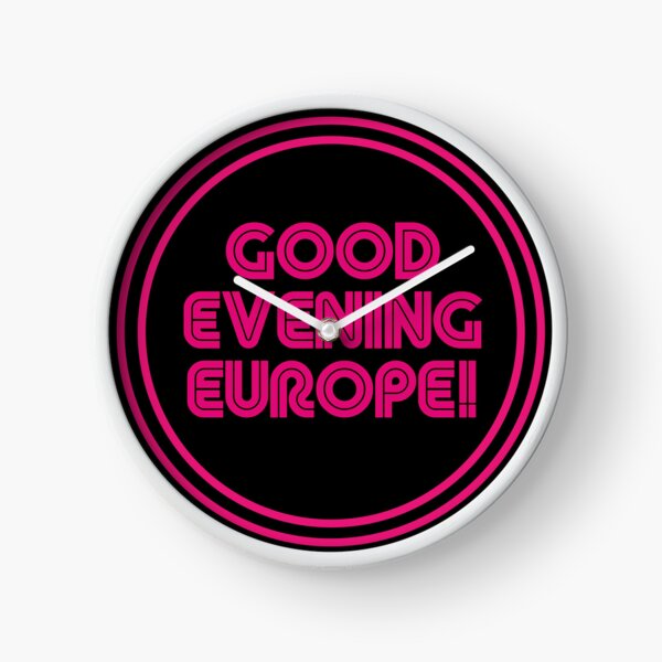 Item preview, Good Evening Europe - Eurovision Classic Quote - ESC - Eurovision Song Contest - Basel 2025 designed and sold by Vision-Tees.