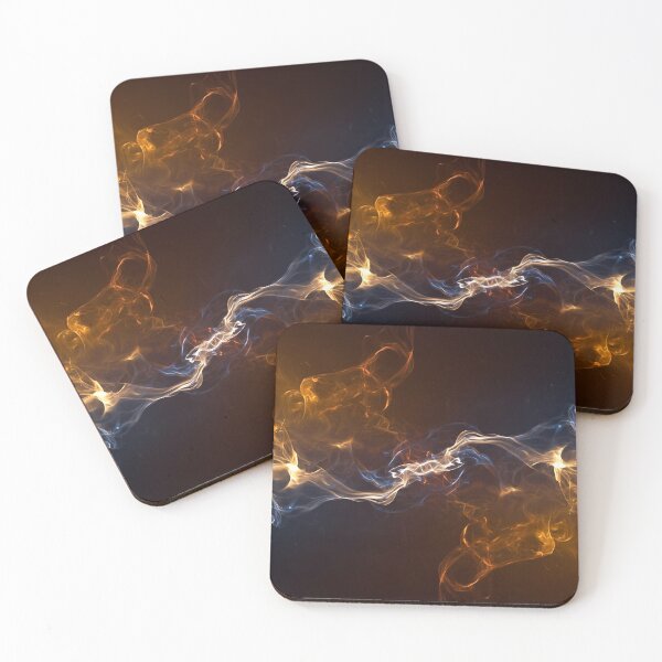 Item preview, Colorful illuminated fiery flames designed and sold by mystiquelicorne.
