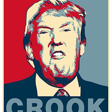 Artwork thumbnail, Trump Crook Poster by EthosWear