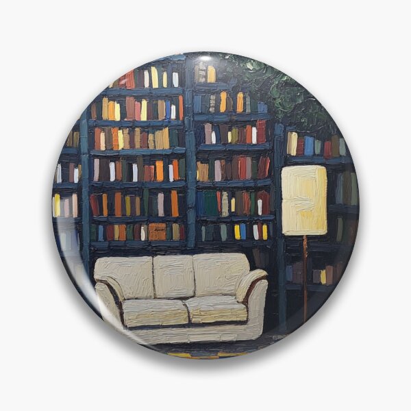 Item preview, Library | Post-impressionist painting style designed and sold by ComicsFactory.