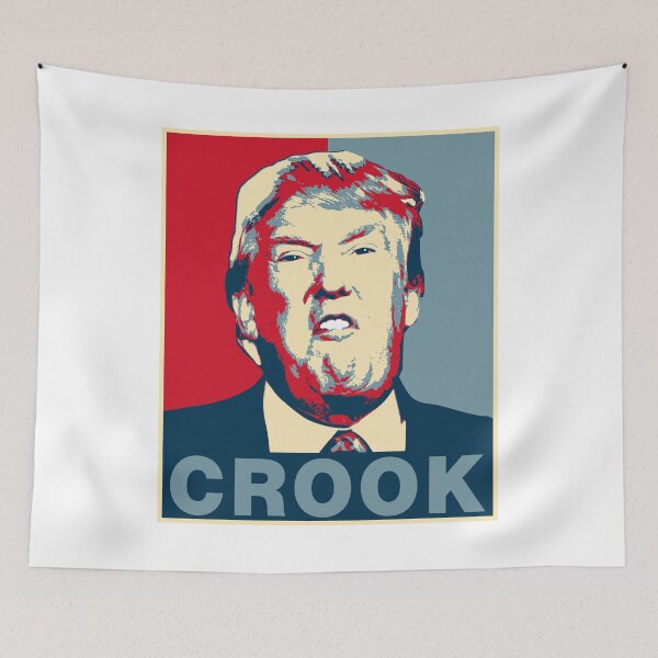 Item preview, Trump Crook Poster designed and sold by EthosWear.