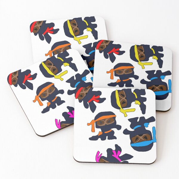 Item preview, Ninja Sloths designed and sold by UnhrriedTrsrs.