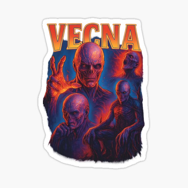 Item preview, Vecna Collage Shirt – Dark Retro Horror Fan Art from Stranger Things designed and sold by WAUZ.